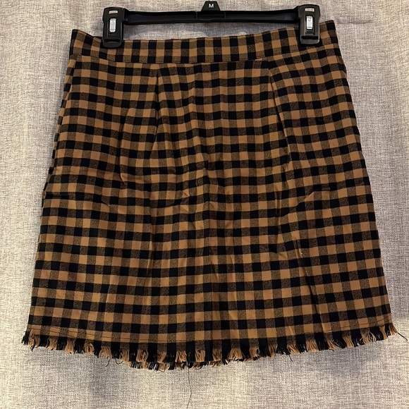 Urban Outfitters Checkered Wrap Skirt - Picture 2 of 3